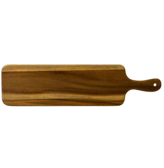 Acacia Wood Large Rectangle Handled Board